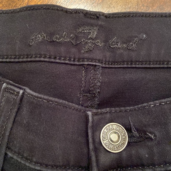 7 For All Mankind - size 25 - black - Picture 5 of 10